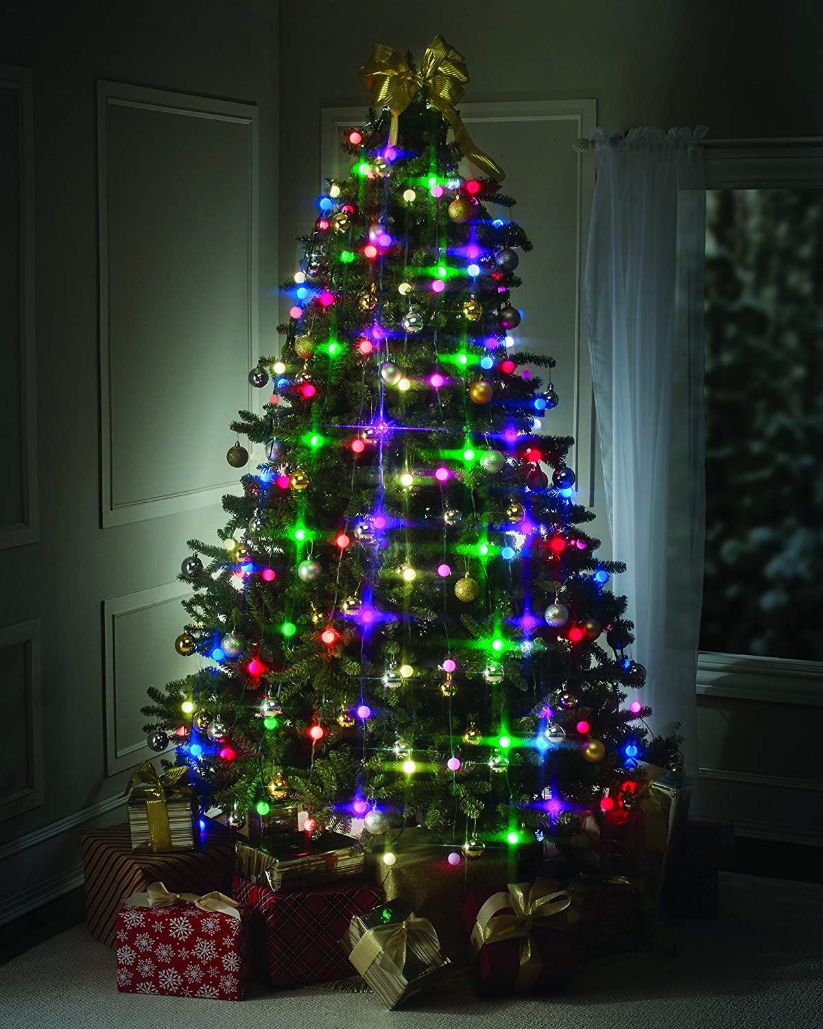 Χριστουγεννιάτικα Λαμπάκια LED RGB - 48 Λαμπτήρες - Tree Dazzler 16 Colors & Patterns